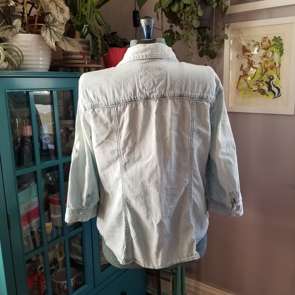Sonoma Denim 3/4 Shirt - Picture 6 of 7